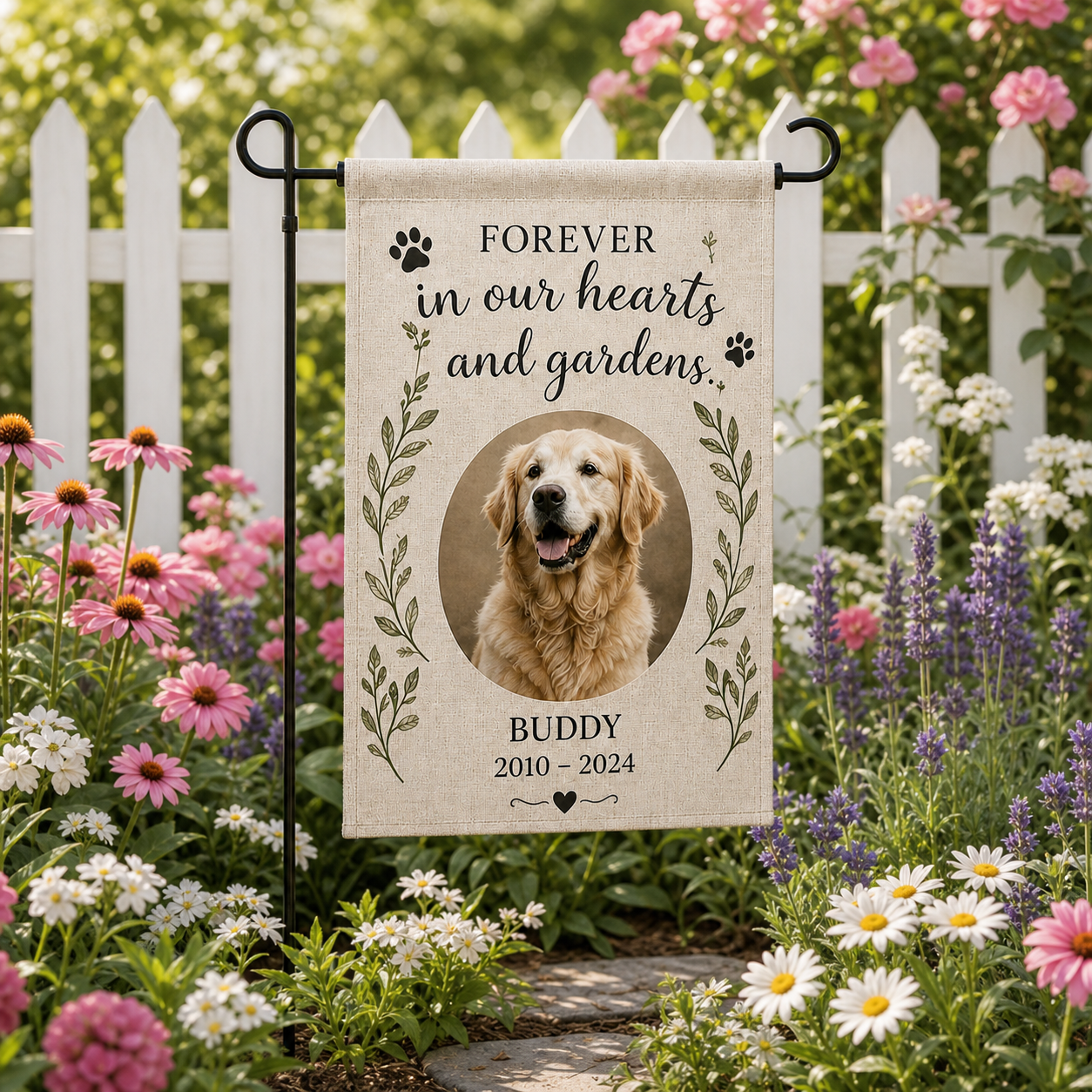 Forever Garden Guardian Memorial Garden Flag