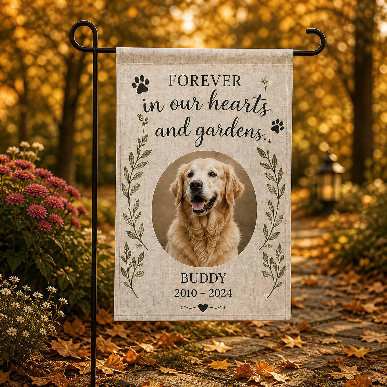Forever Garden Guardian Memorial Garden Flag