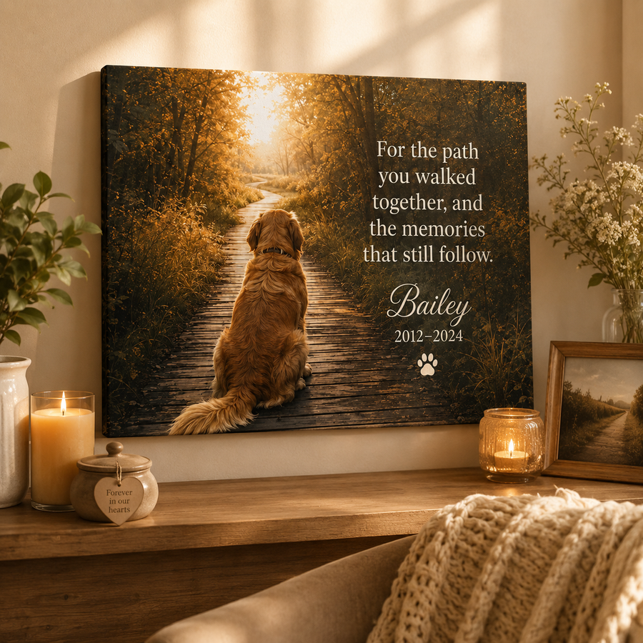 The Favorite Walk Memorial Canvas image 3