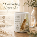 Personalized pet memorial mug as a thoughtful pet loss sympathy gift
